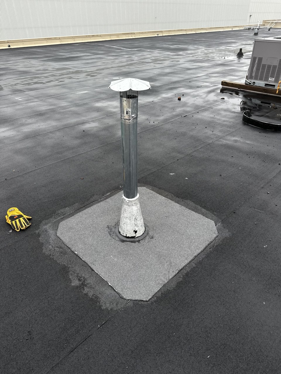 Roof Drainage & Vent Upgrades  Additional Roof Drain & Vent Installation